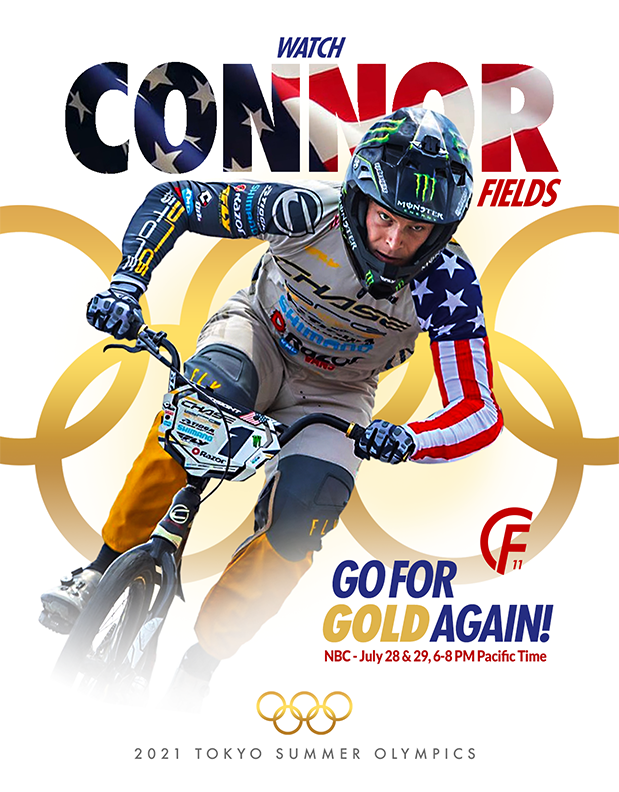 Promo for BMX Olympic Gold Medal Winner, Connor Fields